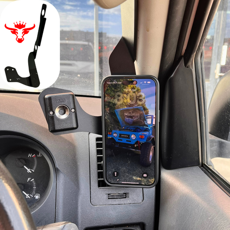 Toyota Hilux N70 Phone & UHF Mount