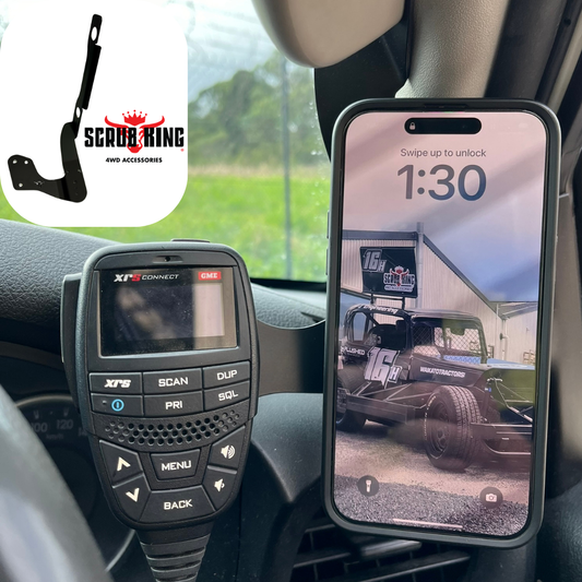 Toyota Hilux N80 Phone & UHF Mount
