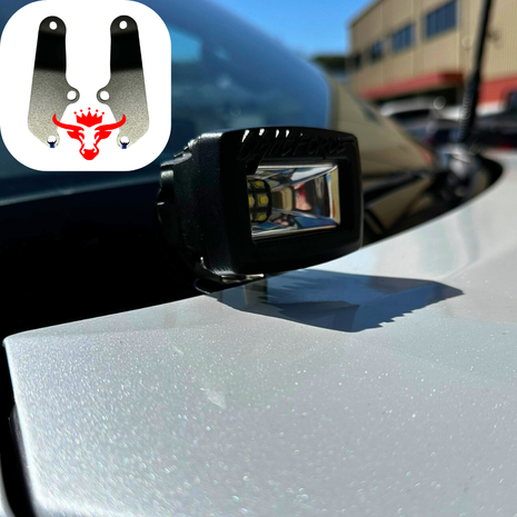 2026+ Toyota Hilux N90 Bonnet Hinge Ditch Light Bracket Pair