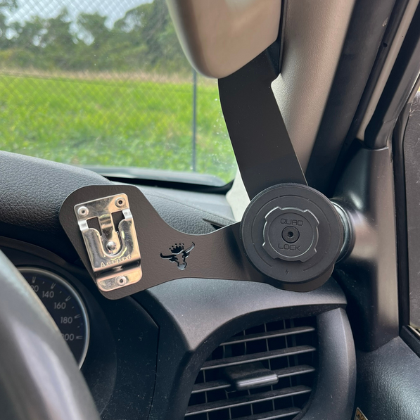 Toyota Hilux N70 Phone and UHF Mount - (LHD)