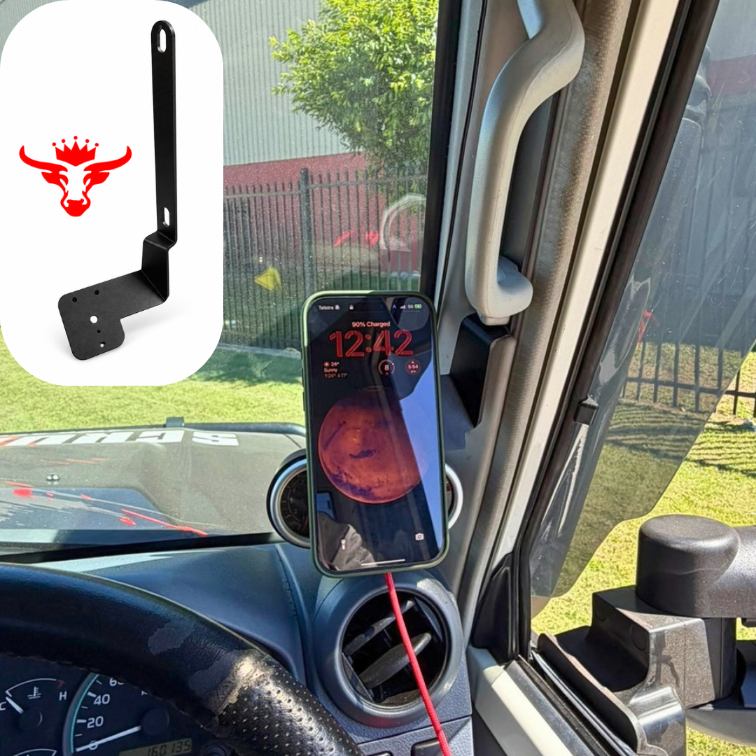 Toyota Land Cruiser 79 Series Dual Cab Phone Mount