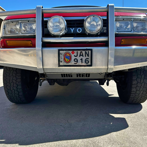 Toyota Land Cruiser 80 Series 3mm Stainless Steel Front Bash Plate
