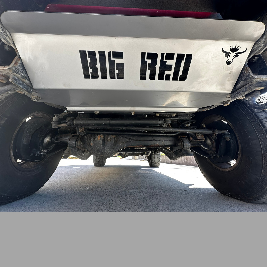 Toyota Land Cruiser 80 Series 3mm Stainless Steel Front Bash Plate