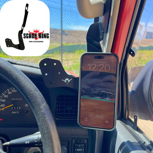 Toyota Land Cruiser 80 Series Phone and UHF Mount