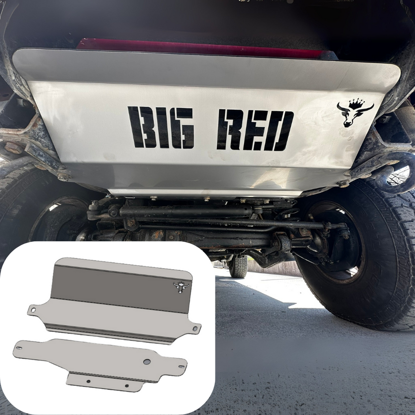 Toyota Land Cruiser 80 Series 3mm Stainless Steel Front Bash Plate