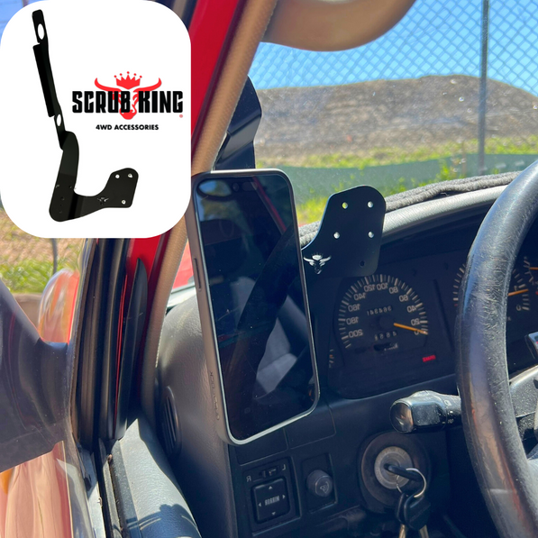 Toyota Land Cruiser 80 Series Phone & UHF Mount (LHD)