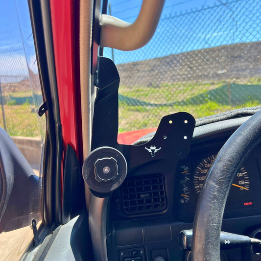 Toyota Land Cruiser 80 Series Phone and UHF Mount (LHD)