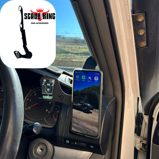 Toyota Prado 120 Phone and UHF Mount