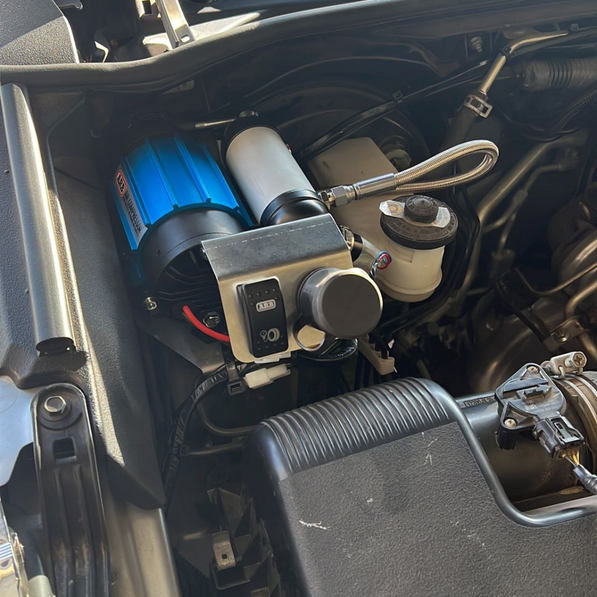 2015-2025 Toyota Hilux N80 Onboard Air Compressor Mount (Engine Bay)