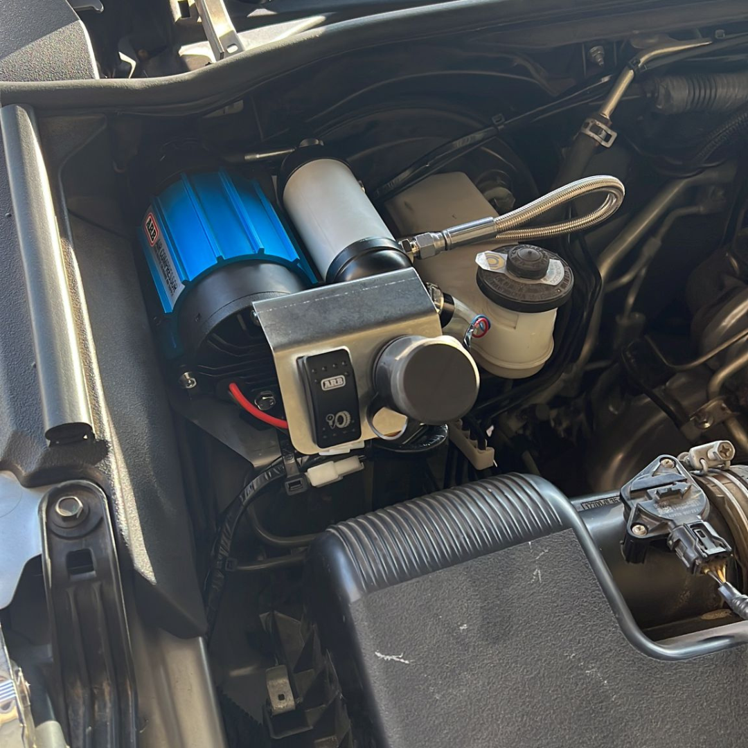 2015-2025 Toyota Hilux N80 Onboard Air Compressor Mount (Engine Bay)