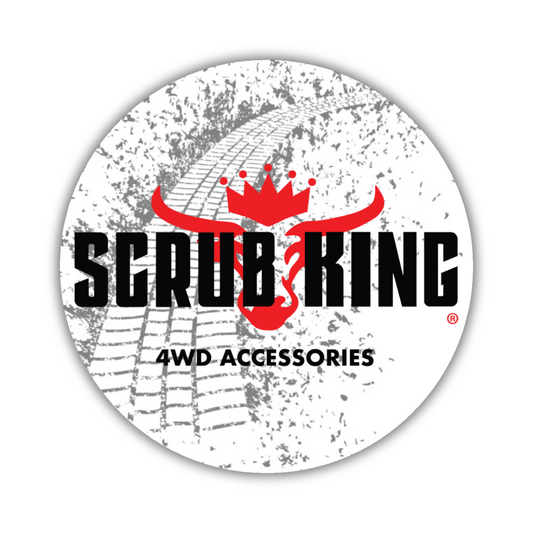 Scrub King 4WD Accessories Logo sticker