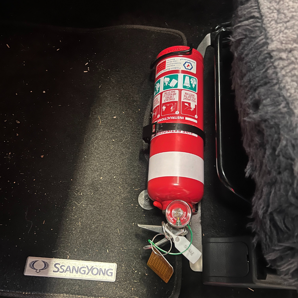2019-2025 SsangYong Musso Fire Extinguisher Bracket