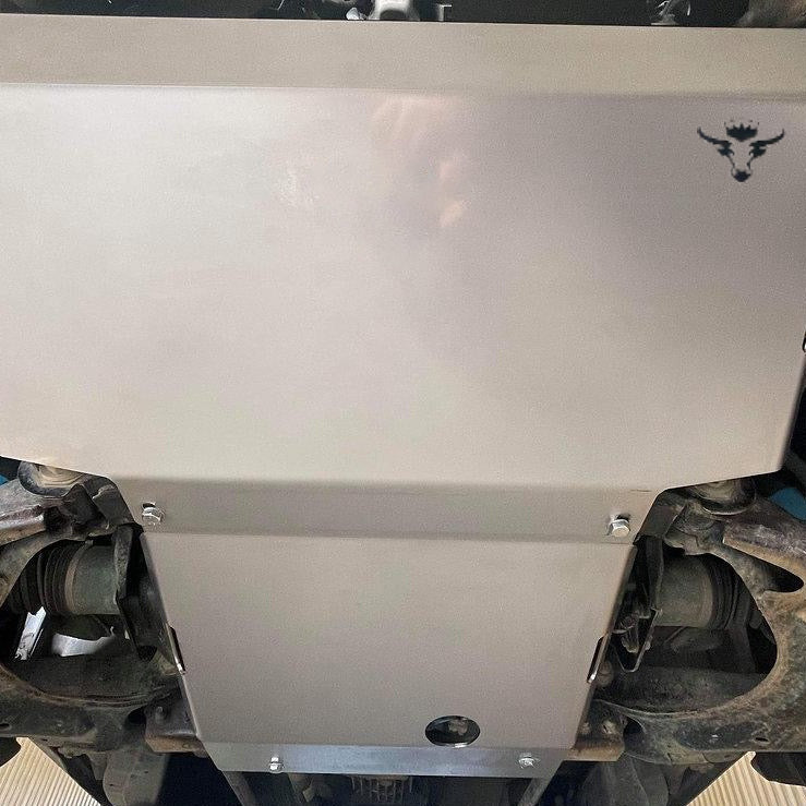 2007-2011 Isuzu D-MAX 4mm Stainless Steel - Front and Sump Bash Plates