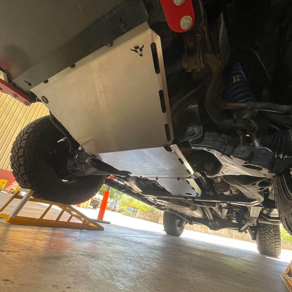 2007-2015 Landcruiser 200 Series 6mm Aluminium: Front Sump & Transmission Plates