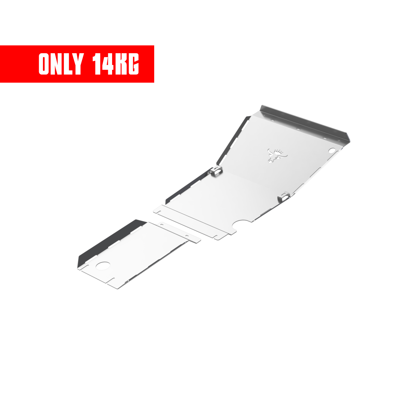 2007-2015 Landcruiser 200 Series 6mm Aluminium: Front Sump & Transmission Plates