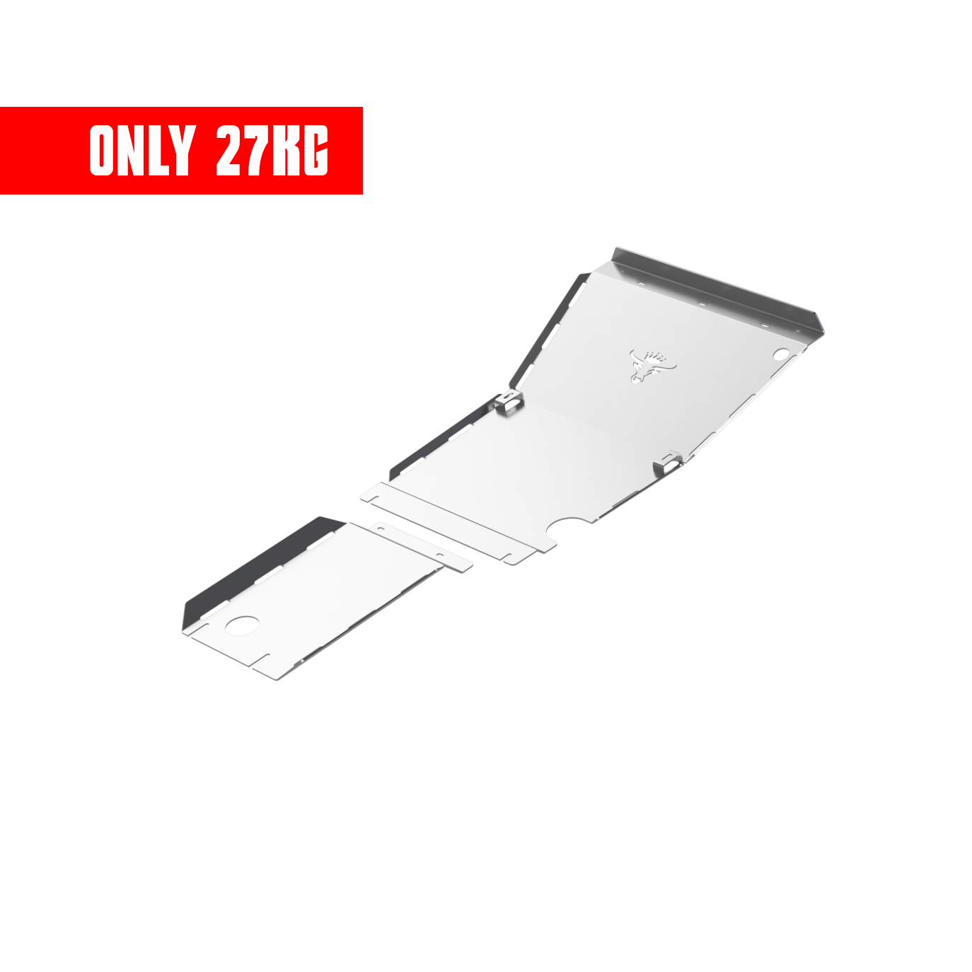 2007-2015 Landcruiser 200 Series 4mm Stainless Steel: Front Sump & Transmission Plates