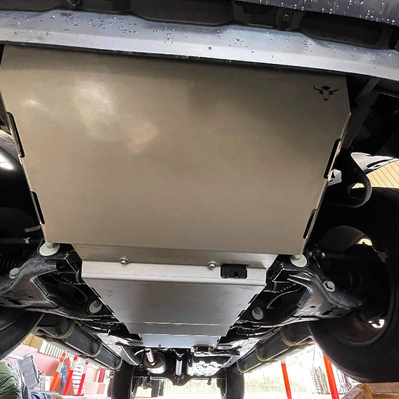 2012-2020 Mazda BT-50 3mm Stainless Steel - Front, Sump and Transmission Bash Plates