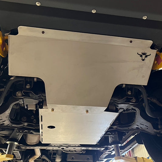 2015-2020 Nissan Navara NP300 3mm Stainless Steel - Front, Sump and Transmission Bash Plates