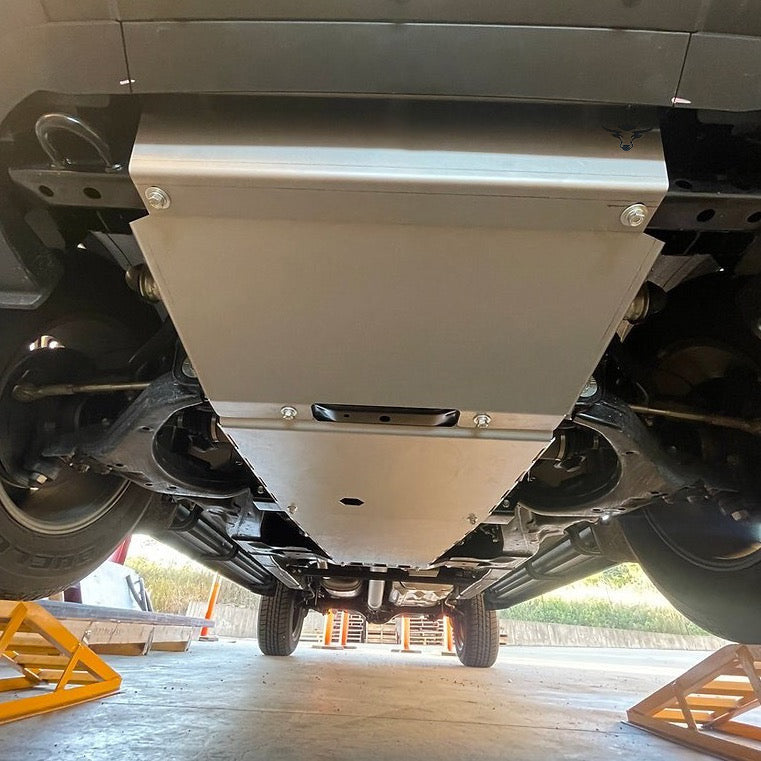 2021-2025 Isuzu D-MAX 4mm Stainless Steel - Front, Sump and Transmission Bash Plates