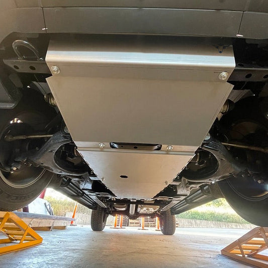 2021-2025 Isuzu D-MAX 4mm Stainless Steel - Front, Sump and Transmission Bash Plates