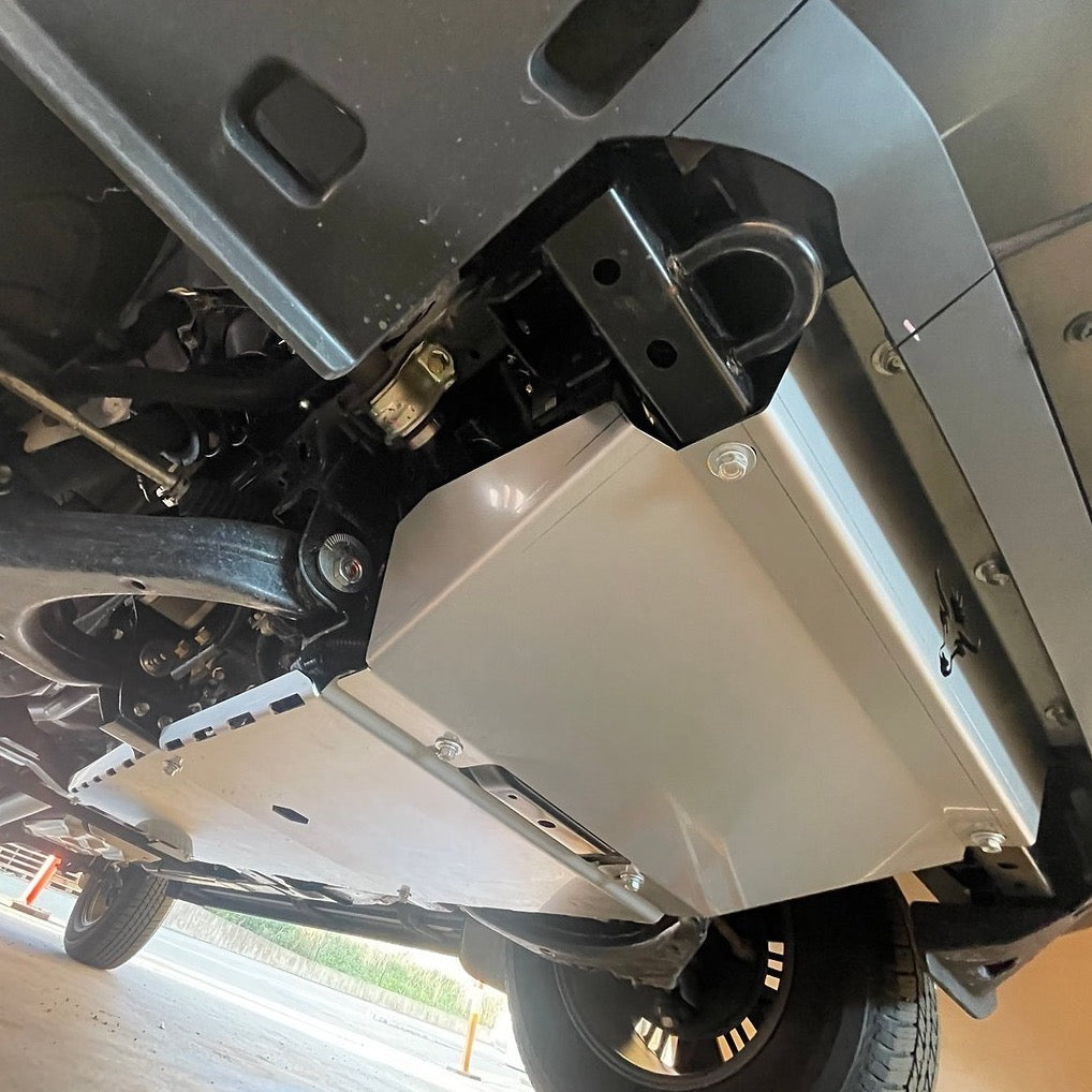 2021-2025 Isuzu D-MAX 4mm Stainless Steel - Front, Sump and Transmission Bash Plates