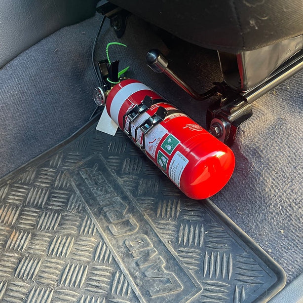 Toyota Landcruiser 70 series Fire Extinguisher Bracket