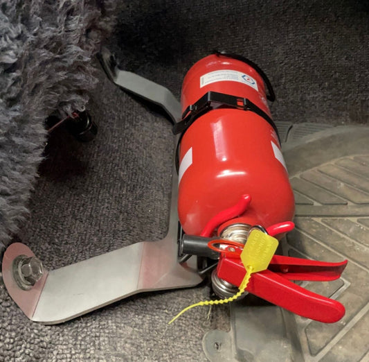 Toyota Landcruiser 80 Series Fire Extinguisher Bracket