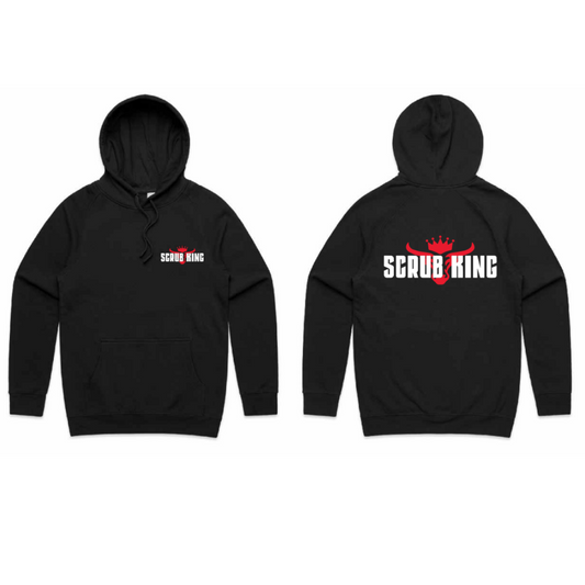 Scrub King Logo Black Hoodie
