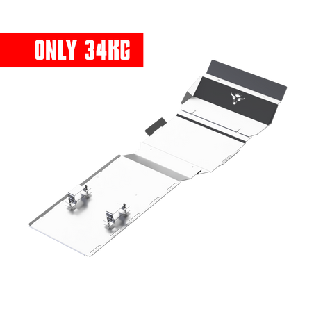 Toyota Hilux N80 4mm Stainless Steel - Front, Sump and Transmission Bash Plates