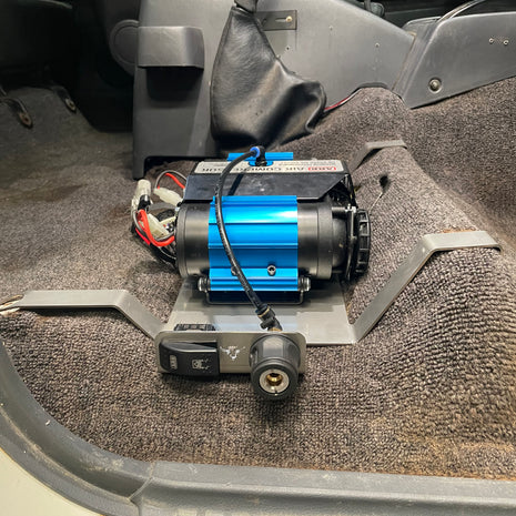 80 Series Onboard Air Compressor Mount (Under Seat) With Outlet/Switch Kit