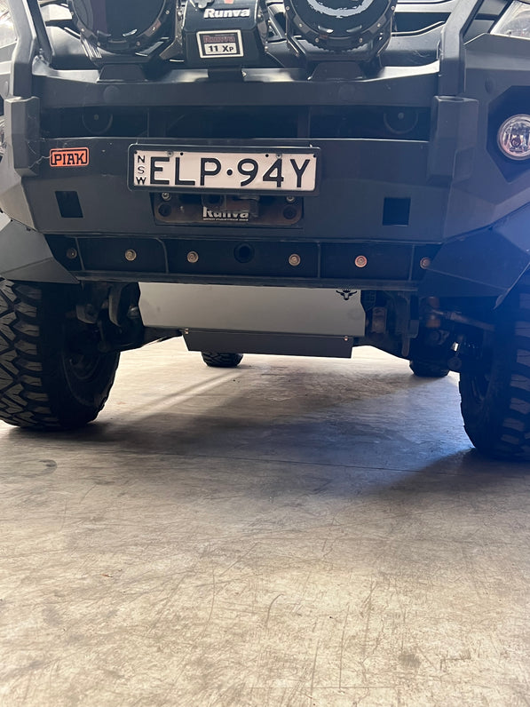 2015-2022 Mitsubishi Triton MQ-MR 6mm Aluminium - Front, Sump and Transmission Bash Plates