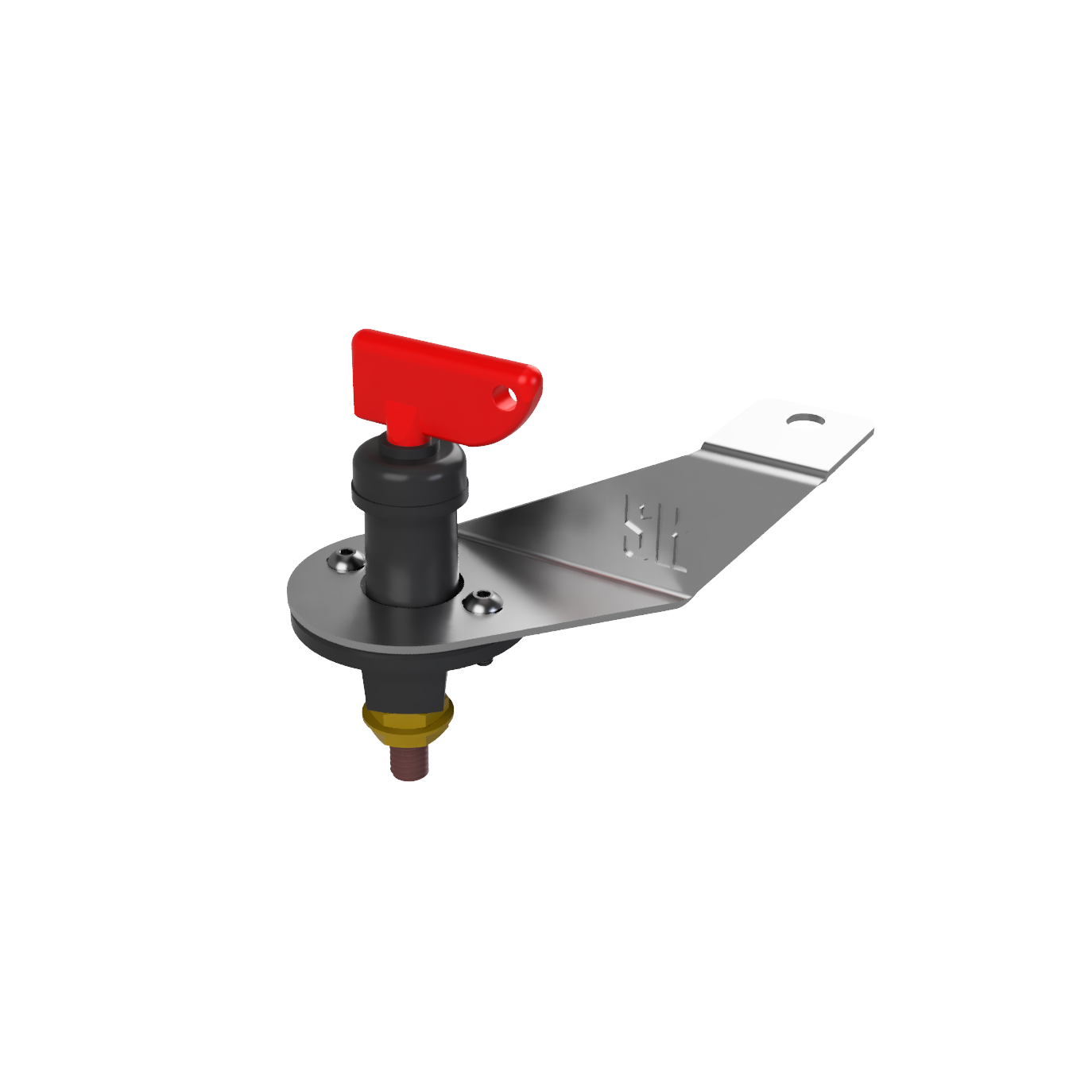 Mitsubishi Pajero NM to NX 12V Winch/Battery Isolator Switch & Mount