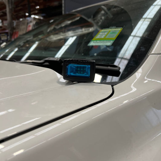 2022-2025 Ford Ranger Bonnet Hinge Ditch Light Bracket Pair