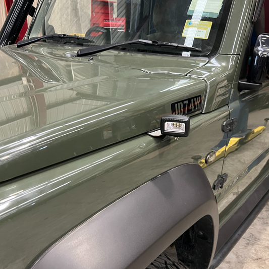 2018-2022 Suzuki Jimny Bonnet Ditch Light Brackets