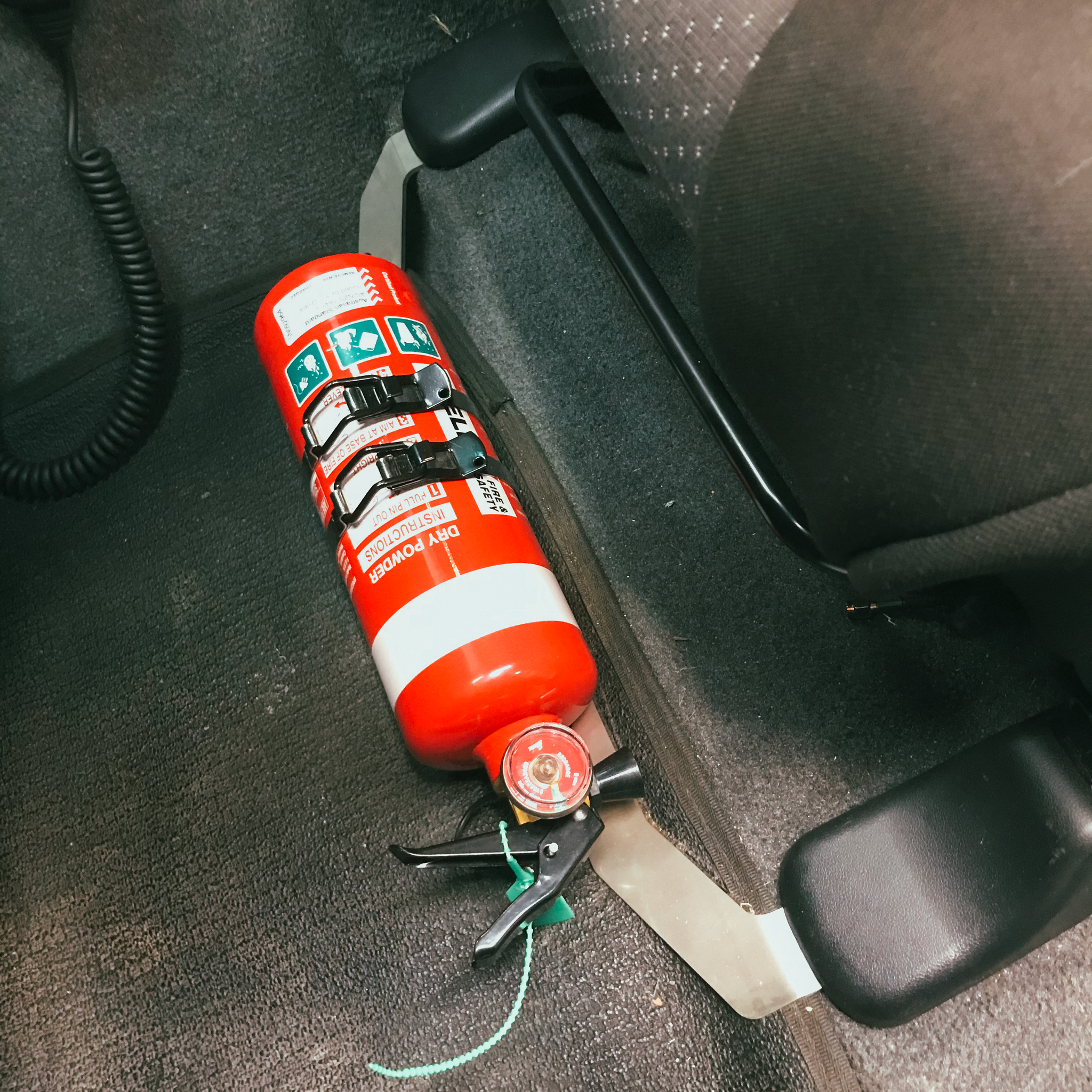 Toyota Land Cruiser 200 Series Fire Extinguisher Bracket