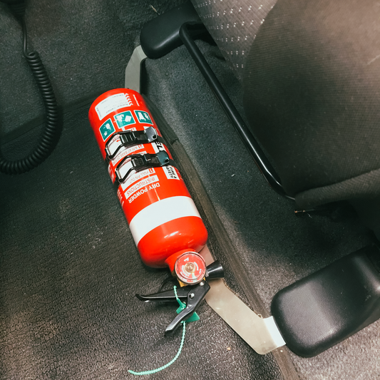 Toyota Land Cruiser 200 Series Fire Extinguisher Bracket